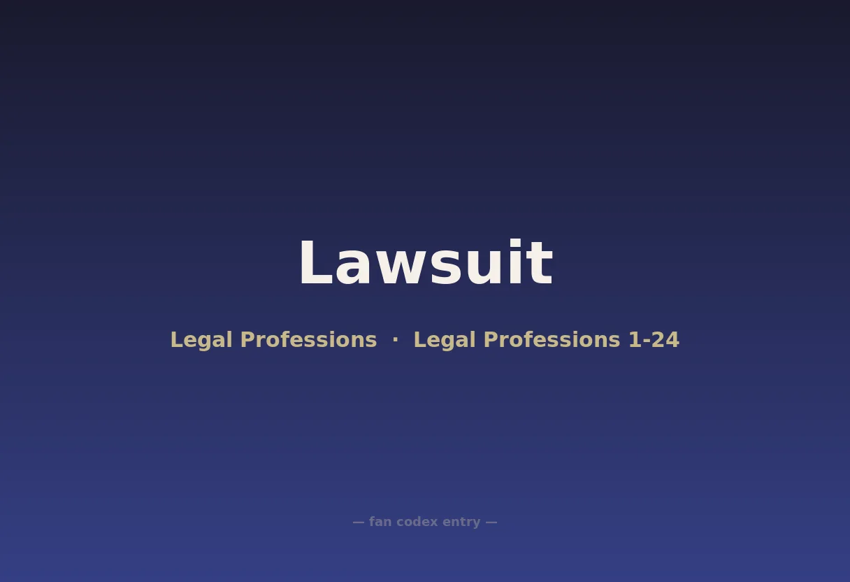 Lawsuit