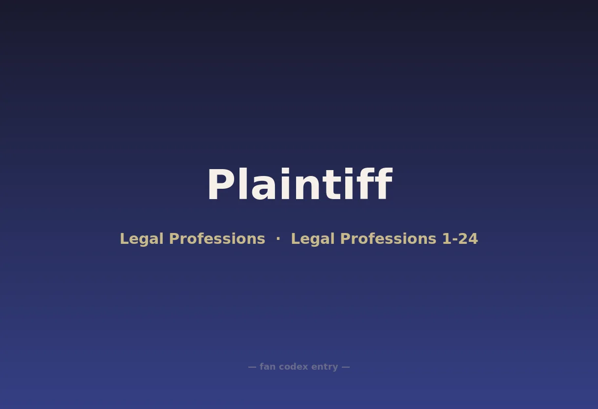 Plaintiff